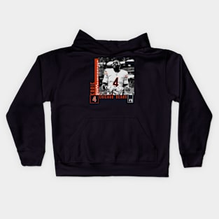 Eddie Jackson Paper Poster Kids Hoodie